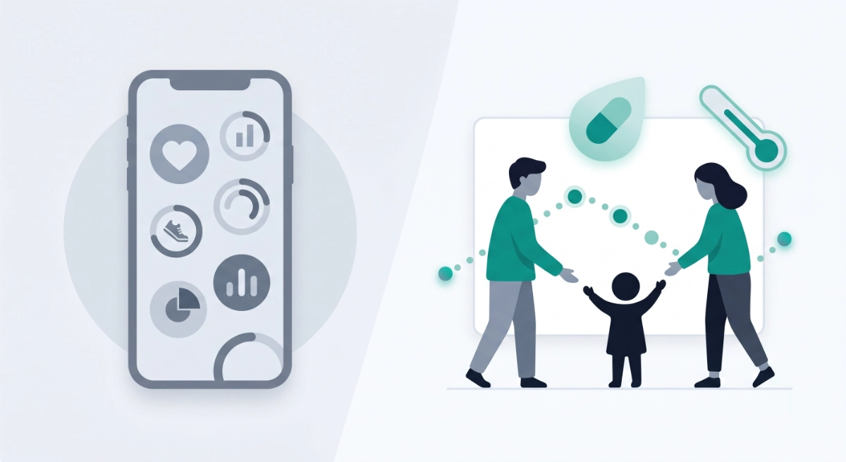 Apple google health vs medication timer