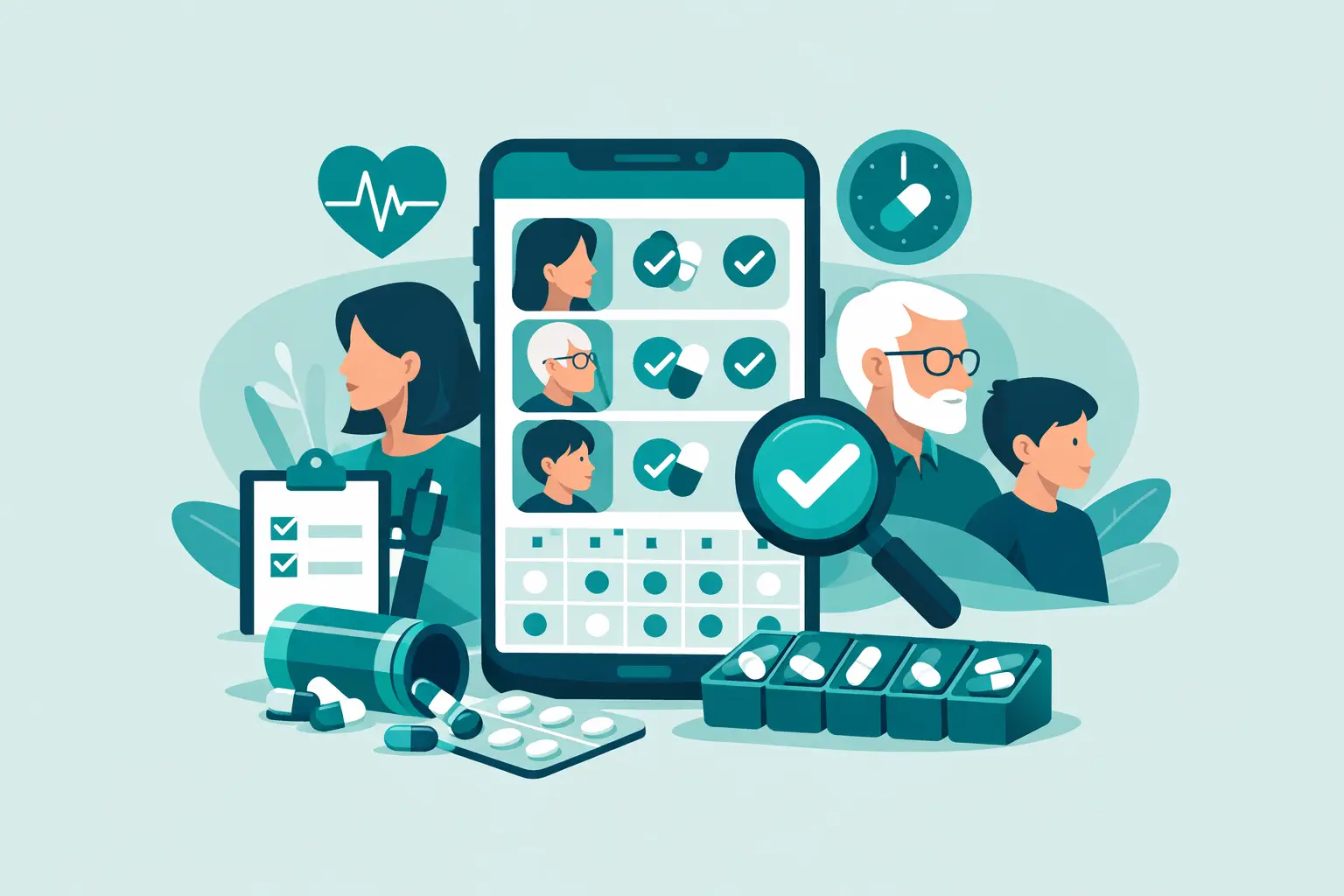 How to Track Medications for Multiple People