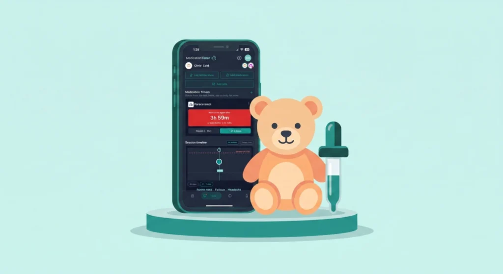 Kids dosing timer