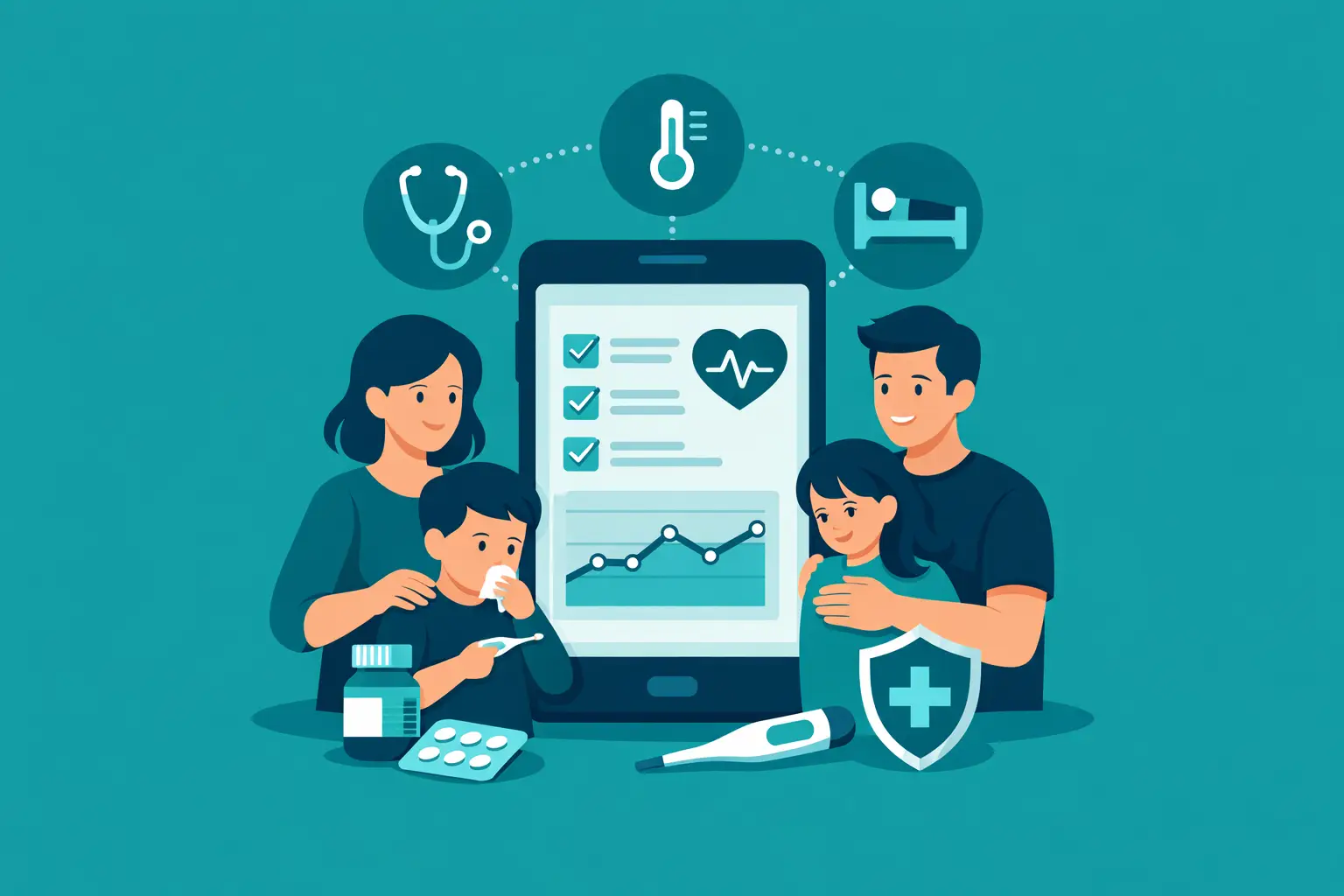 Symptom Tracker for Family Illness That Helps