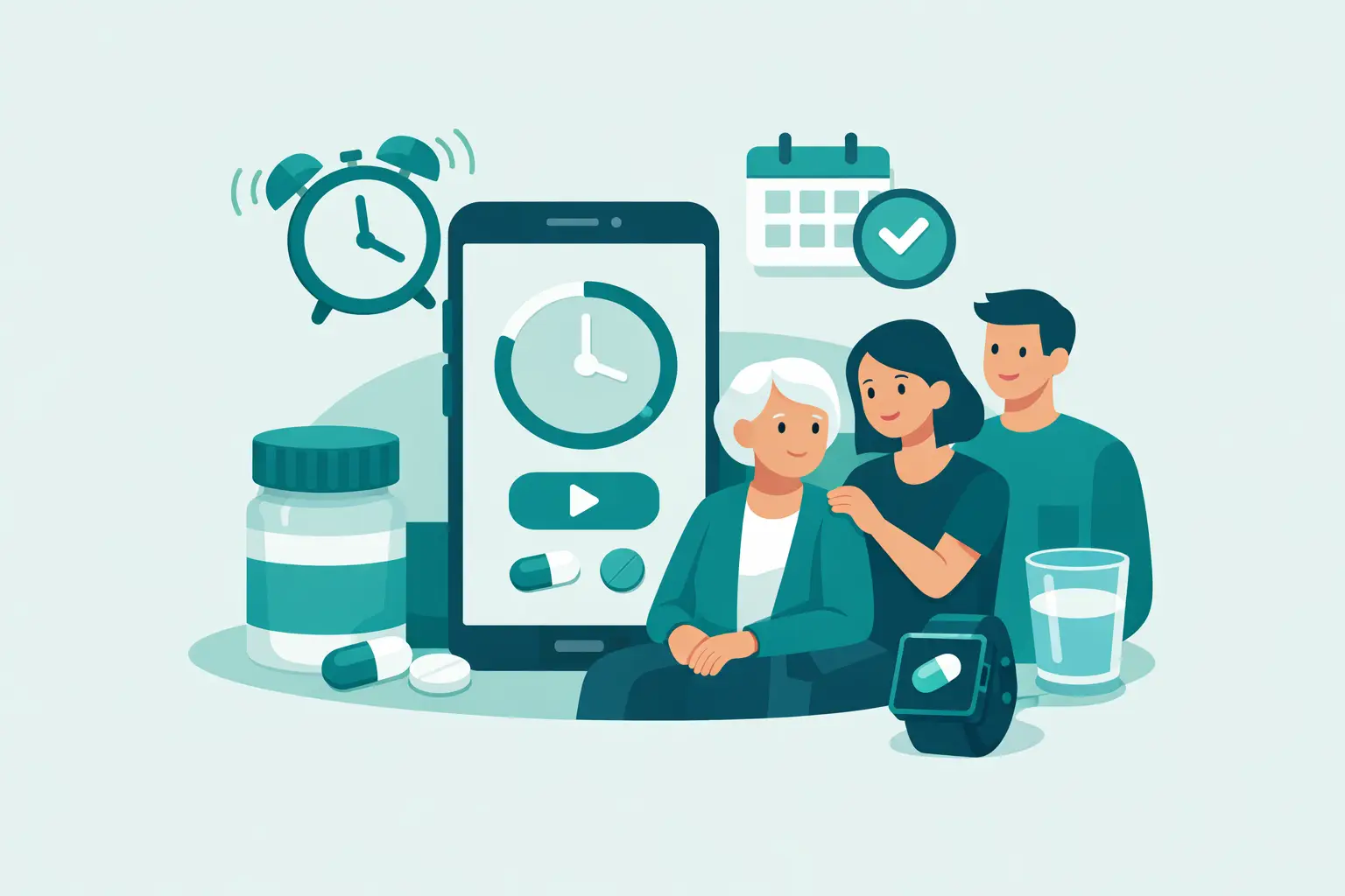 As Needed Medication Timer for Family Care