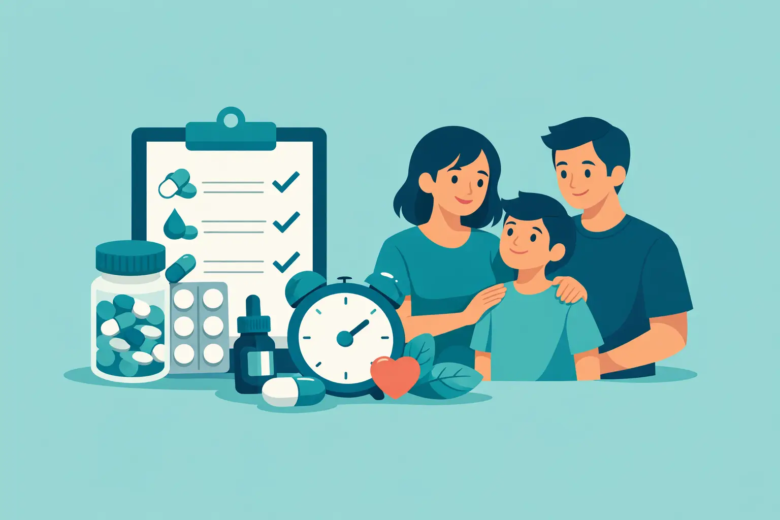 Daily Medicine Routine Checklist for Families