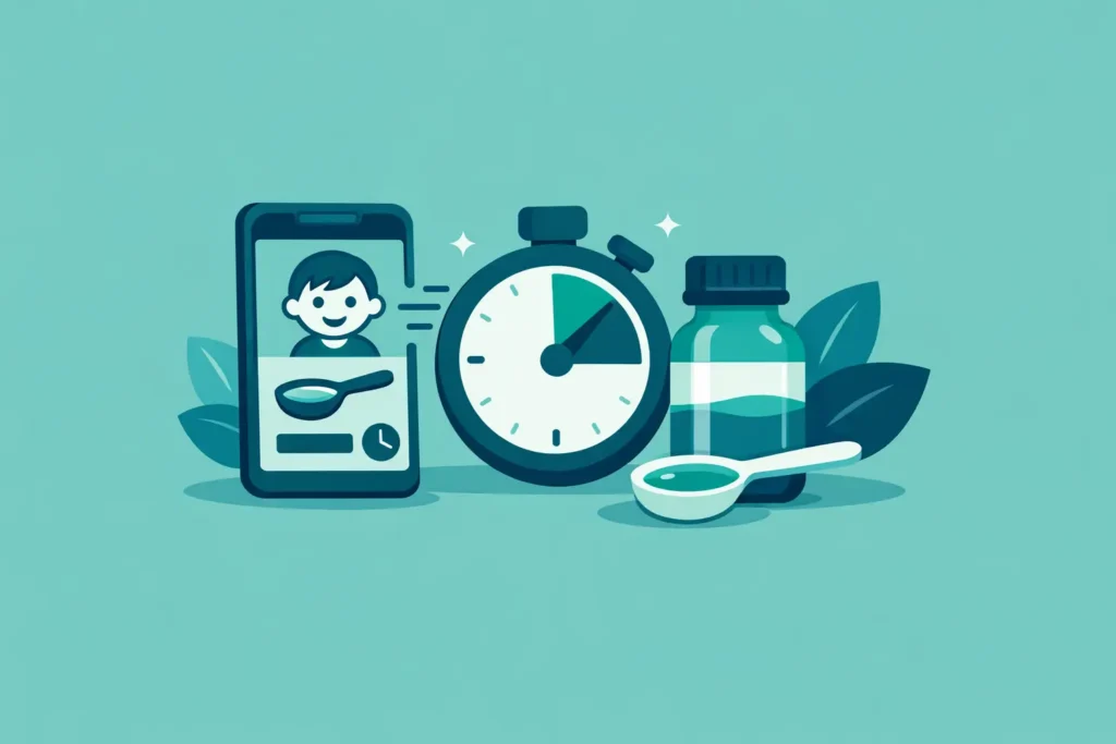 Kids Medicine Timer for Safer Dosing