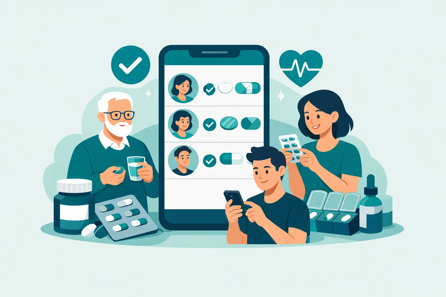 Medication Tracker for Multiple People