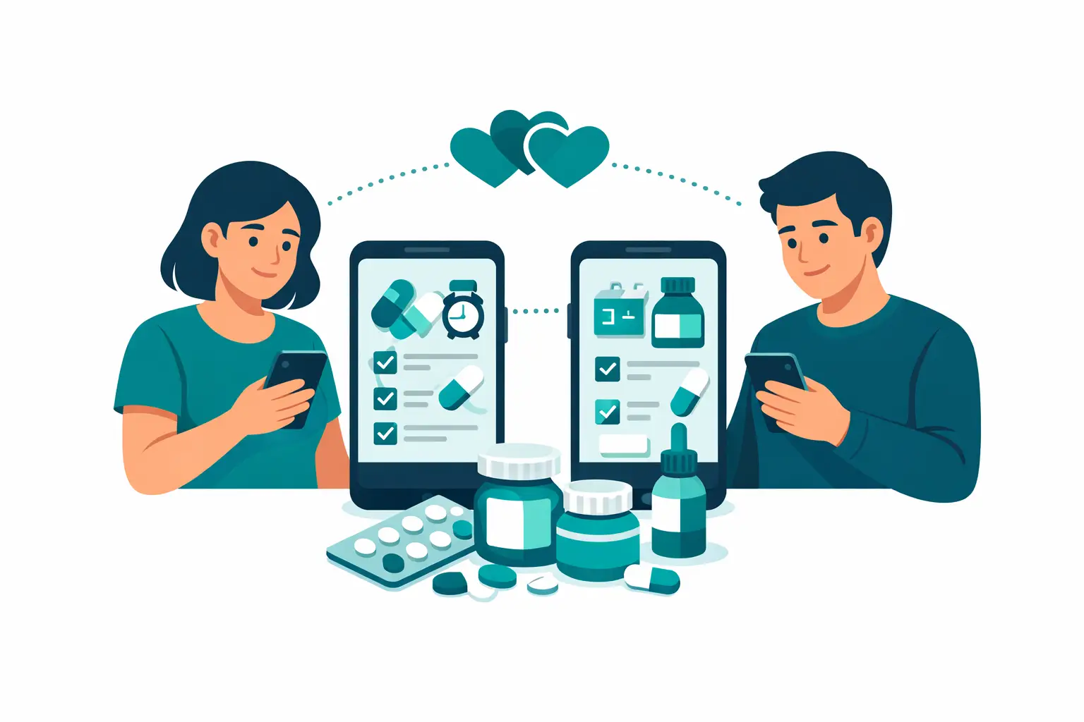 Can Two Parents Track Medications Together?