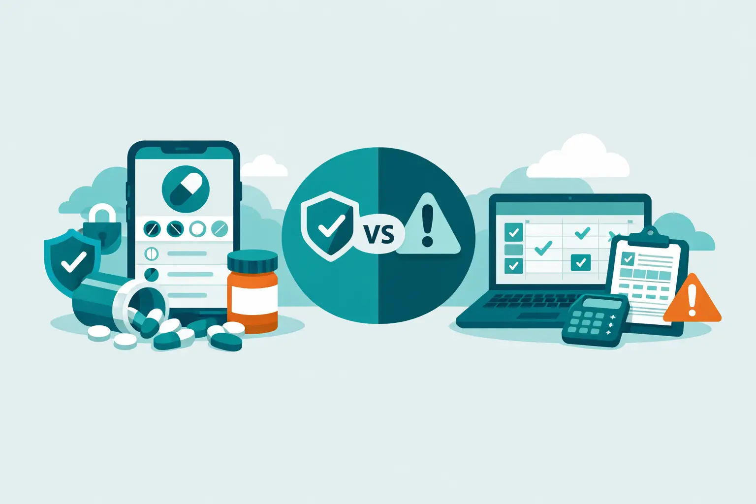 Medication App vs Spreadsheet: Which Is Safer?