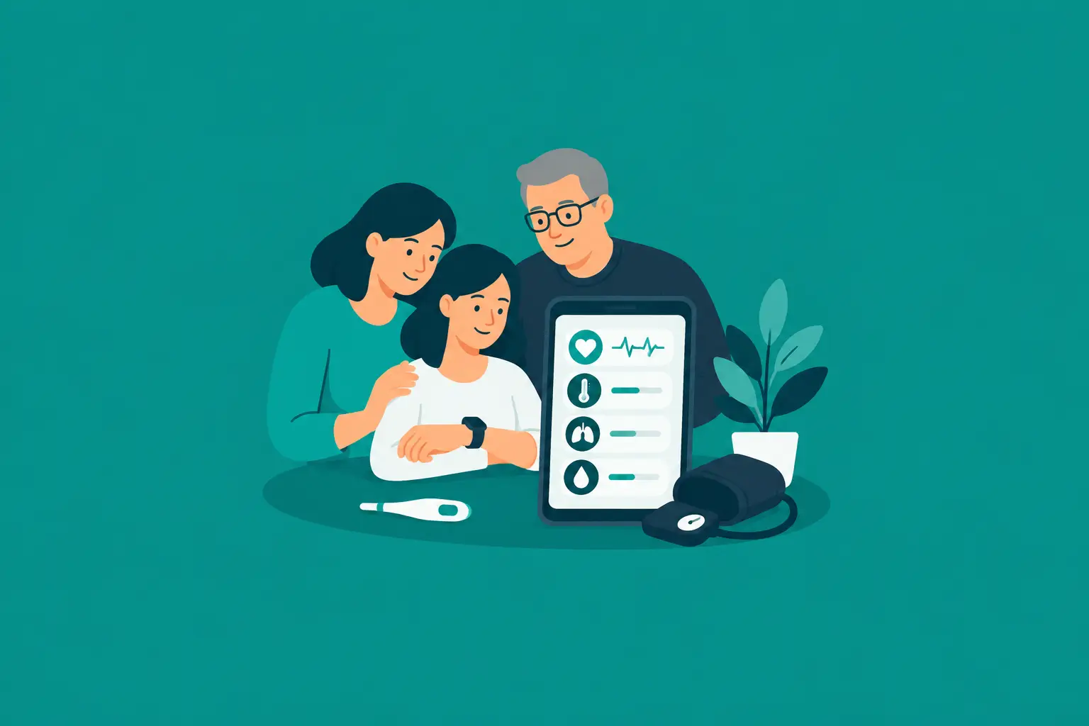 Home Vital Sign Logging Guide for Family Care