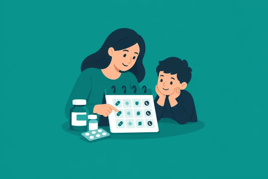 How to Organize a Kid's Medicine Schedule