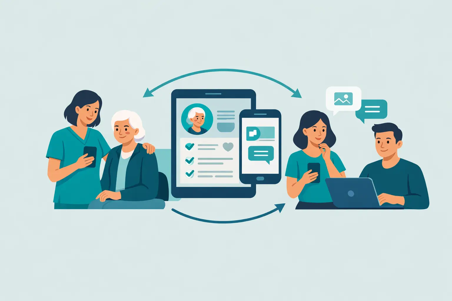 How to Share Caregiver Updates Without Confusion