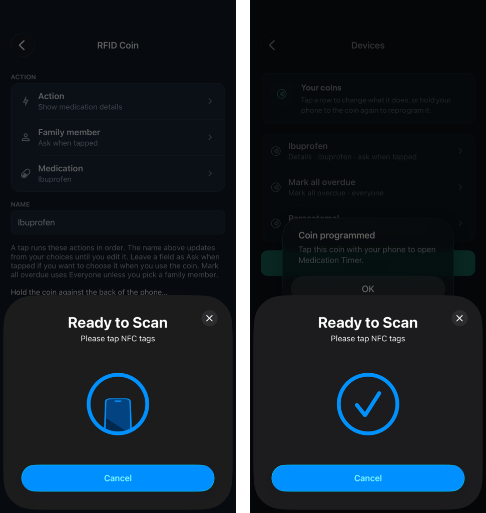 Nfc scanner